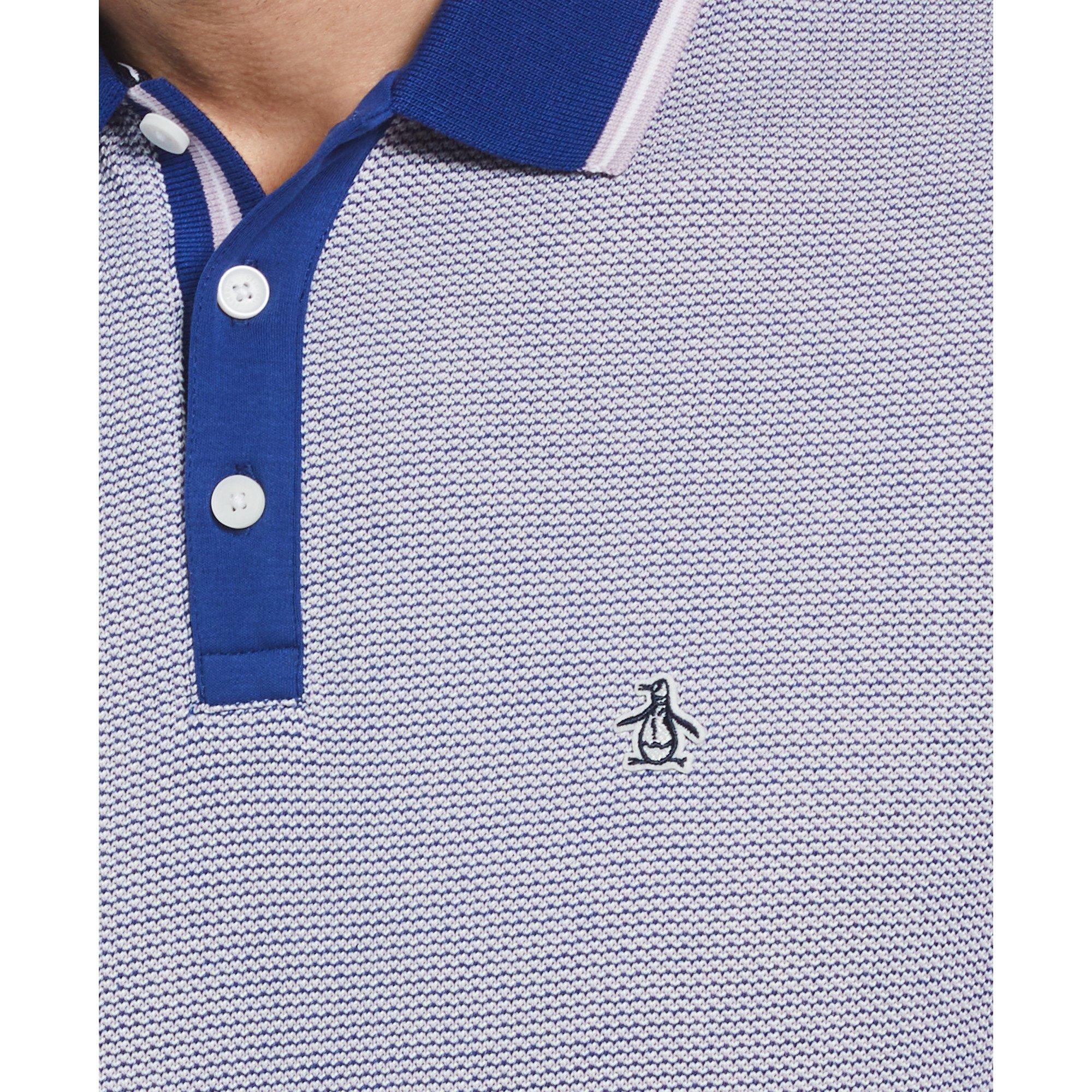 Original Penguin Original Penguin Jacquard Polo Shirt Mens