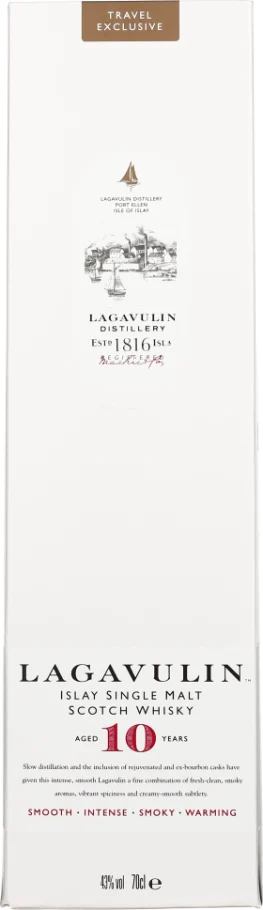 LAGAVULIN 10 YEARS SINGLE MALT 70CL