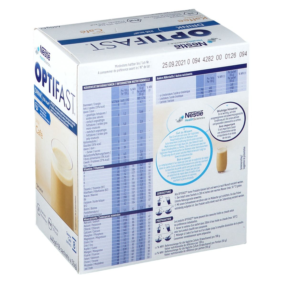 OPTIFAST® home Drink Kaffee
