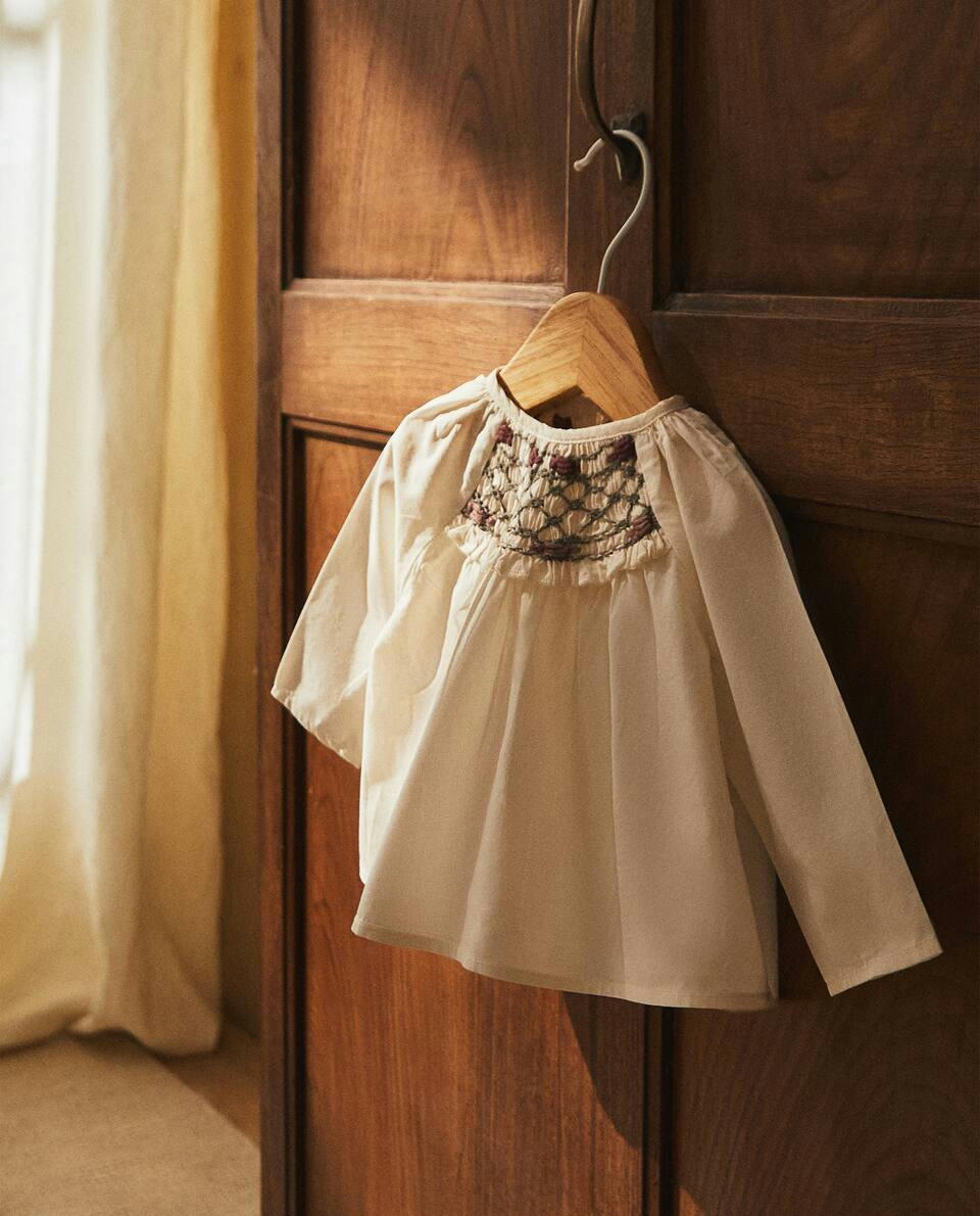 CAMISETA DE BEBÊ BORDADA