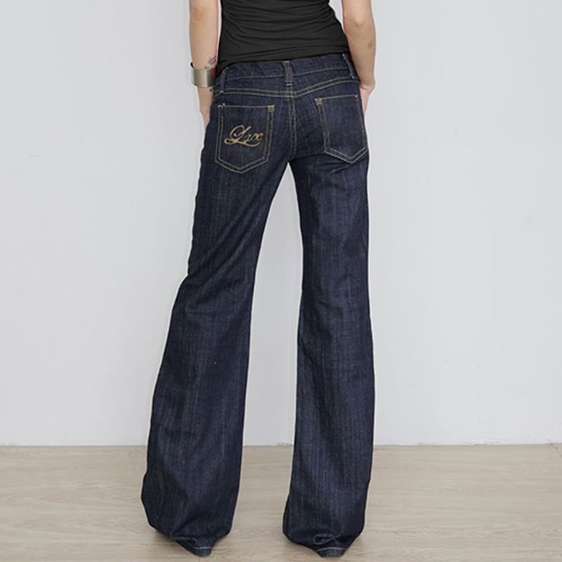 Genrovia - Lage flared jeans