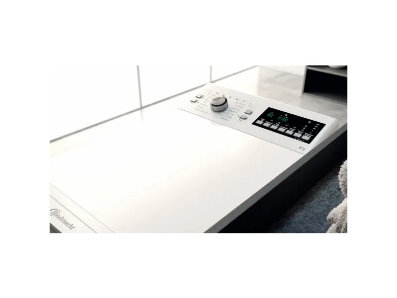 Bauknecht WTL 56313 C - Vaskemaskine - bredde: 40 cm - dybde: 60 cm - højde: 90 cm - topbetjening - 6 kg - 1151 rpm