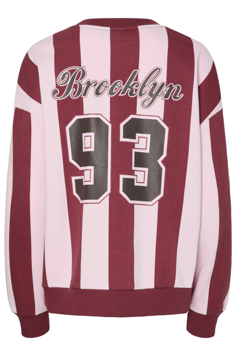 Pieces paarse dames sweater