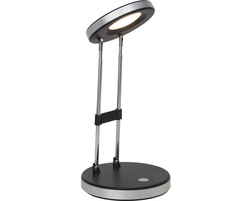 LED-kantoorlamp 3,3W 220 lm 3000 KH 23,6 cm Venetië titanium/zwart