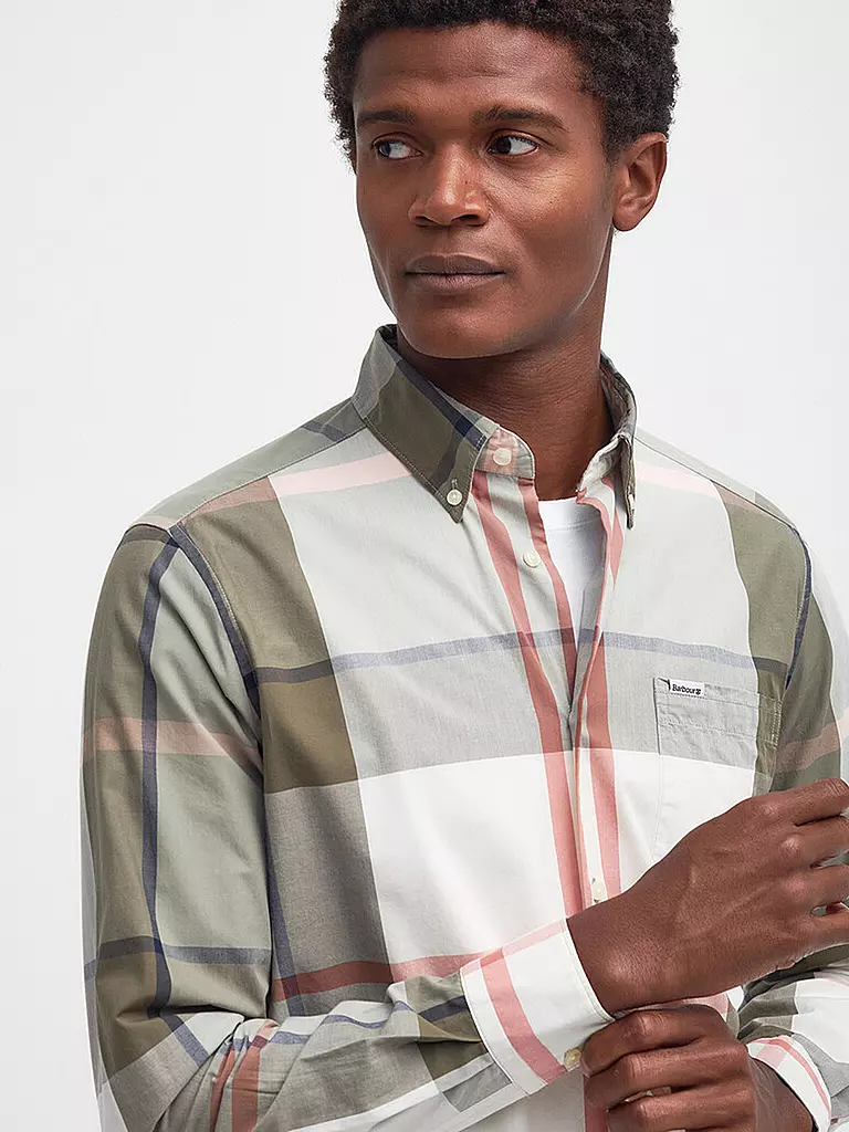 BARBOUR Hemd HARRIS olive