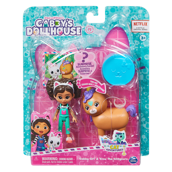 Gabby's Poppenhuis Gabby & Kittenhoorn Speelset