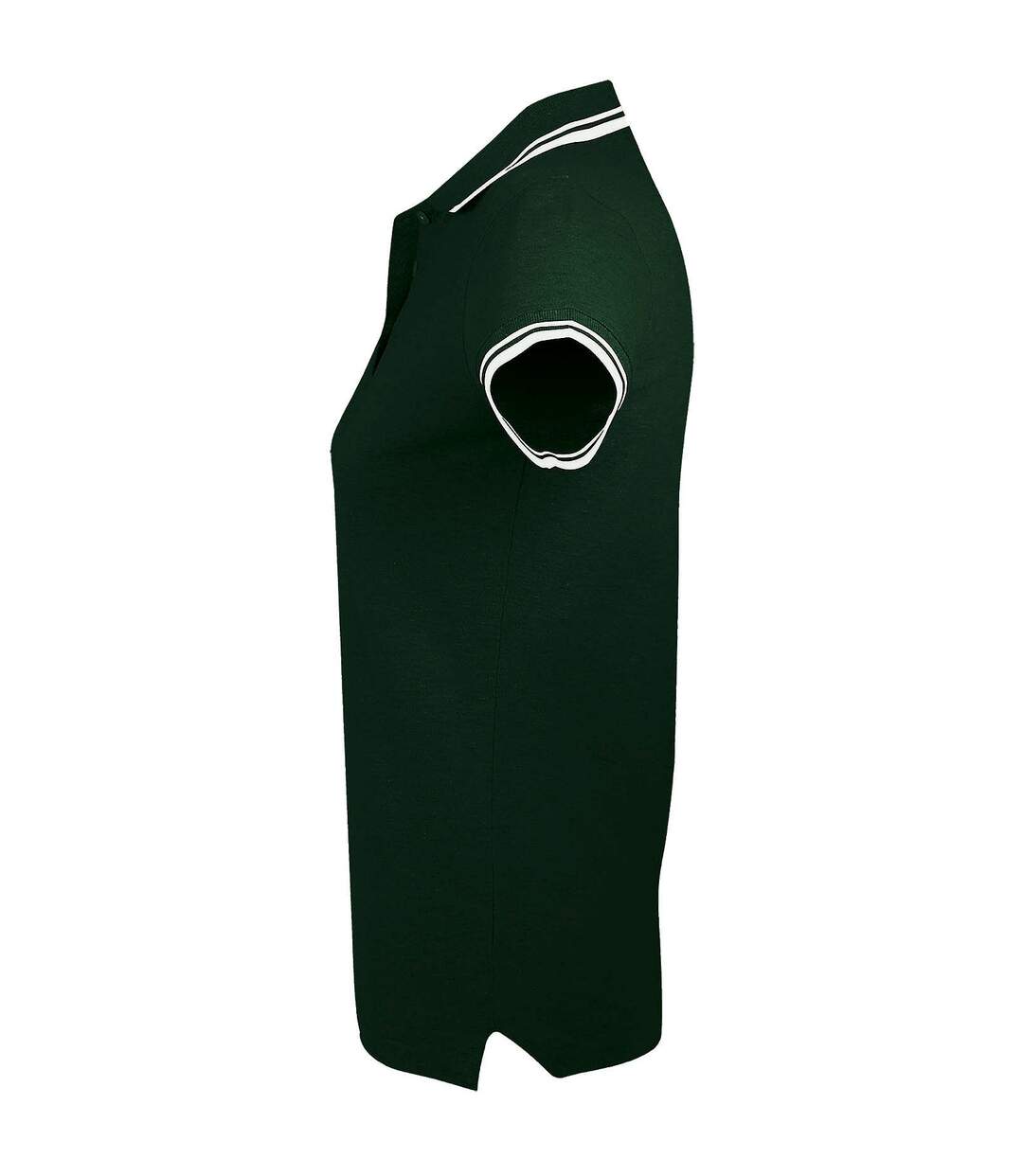 SOLS - Polo manches courtes PASADENA - Femme (Vert forêt/blanc) - UTPC2432