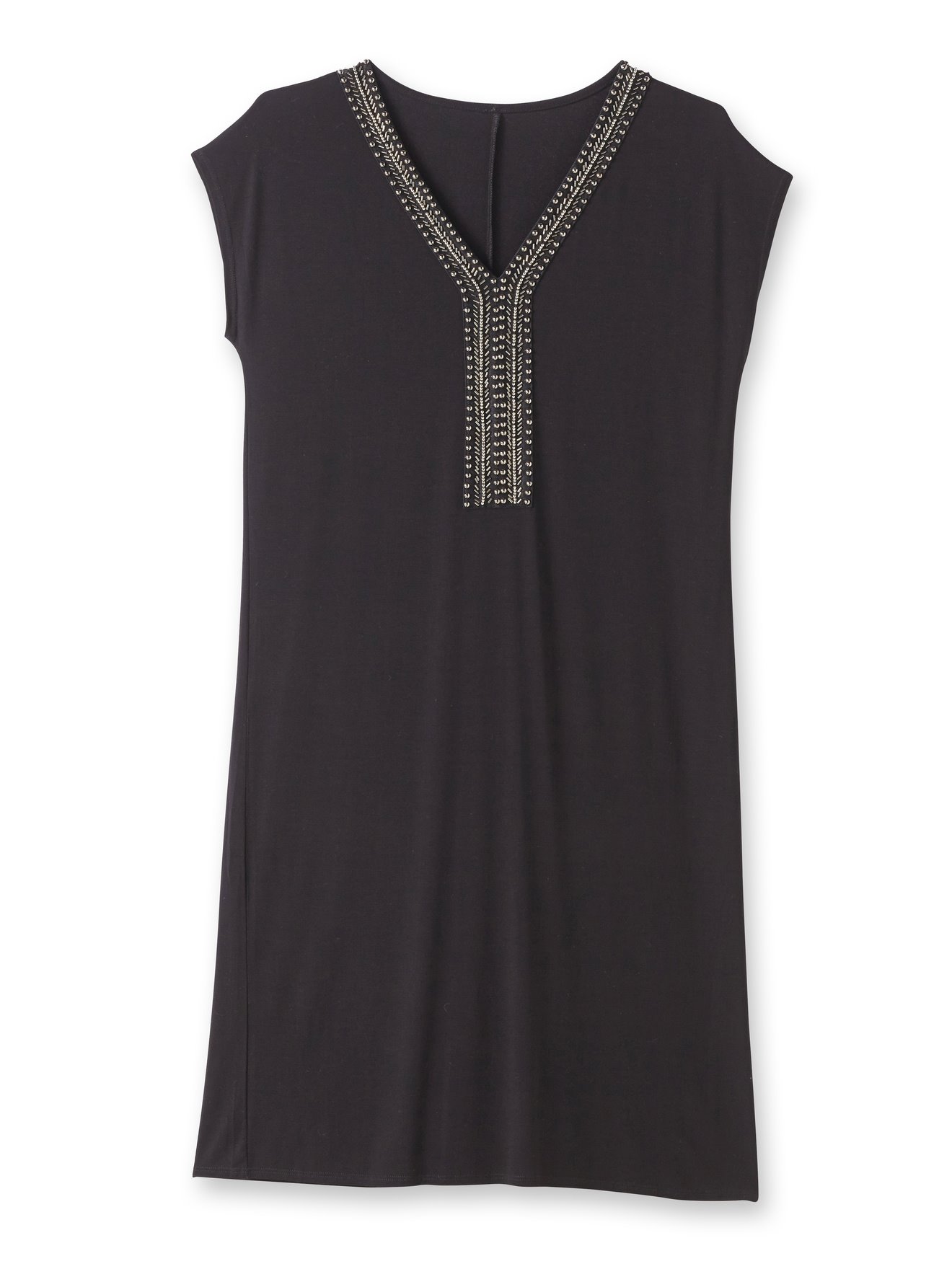 Robe housse avec perles fantaisie