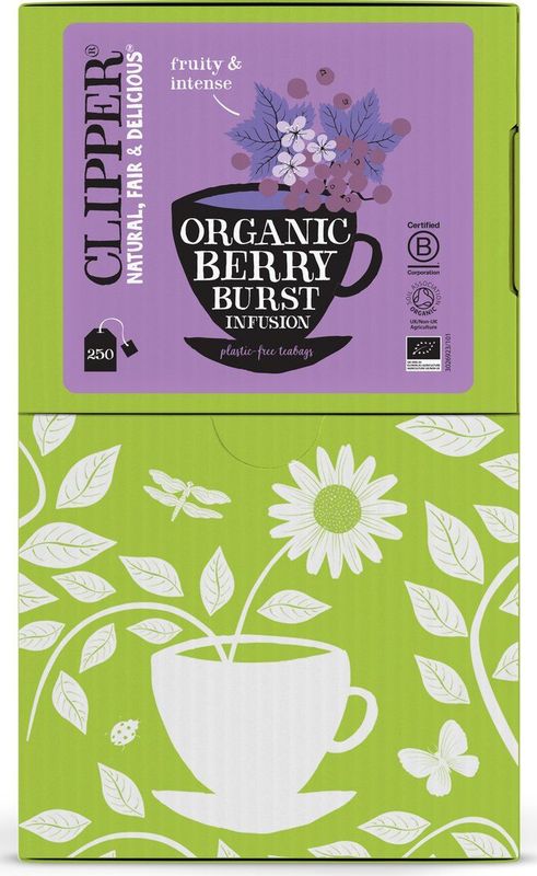 Clipper Tea - Organic Berry Burst Infusion - 250 zakjes