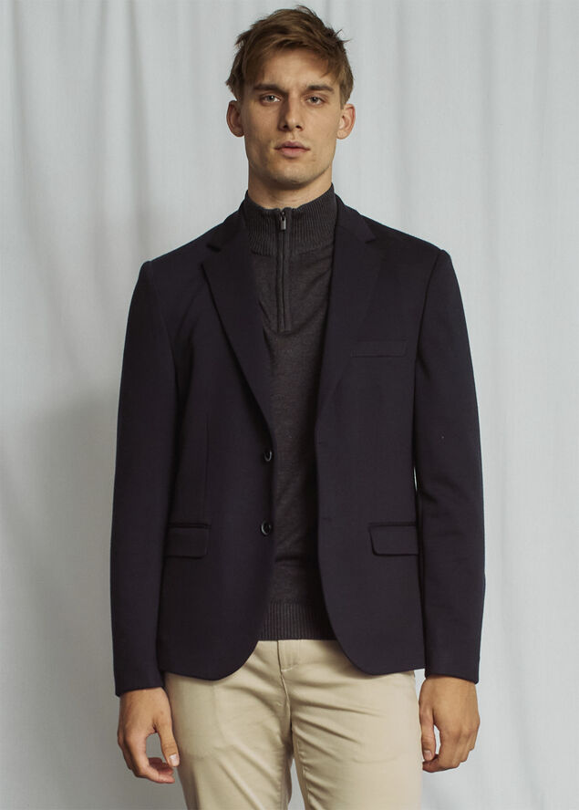 Bruun & Stengade BS Riviere Classic Fit Blazer Navy