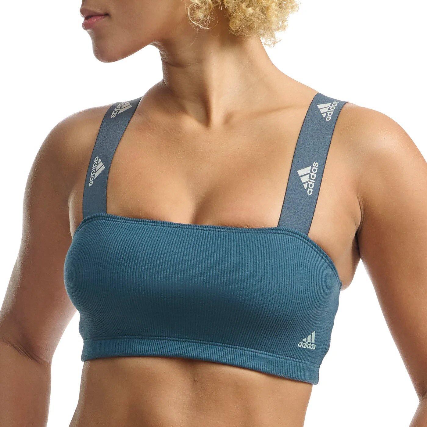 adidas Ribbed Bandeau Womens