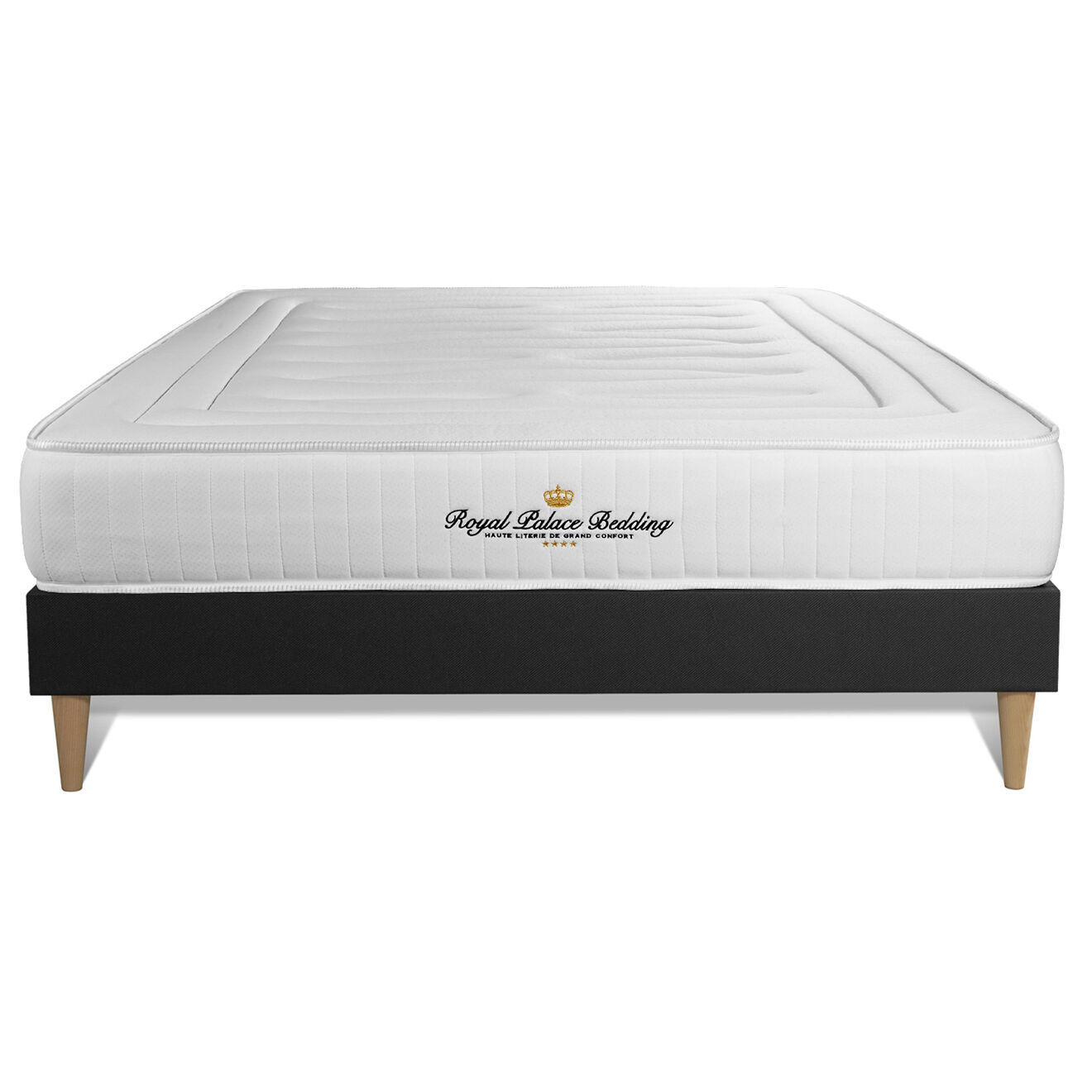 Royal Palace Bedding Pack dodo 5 pièces Buckingham noir - 160x200 cm