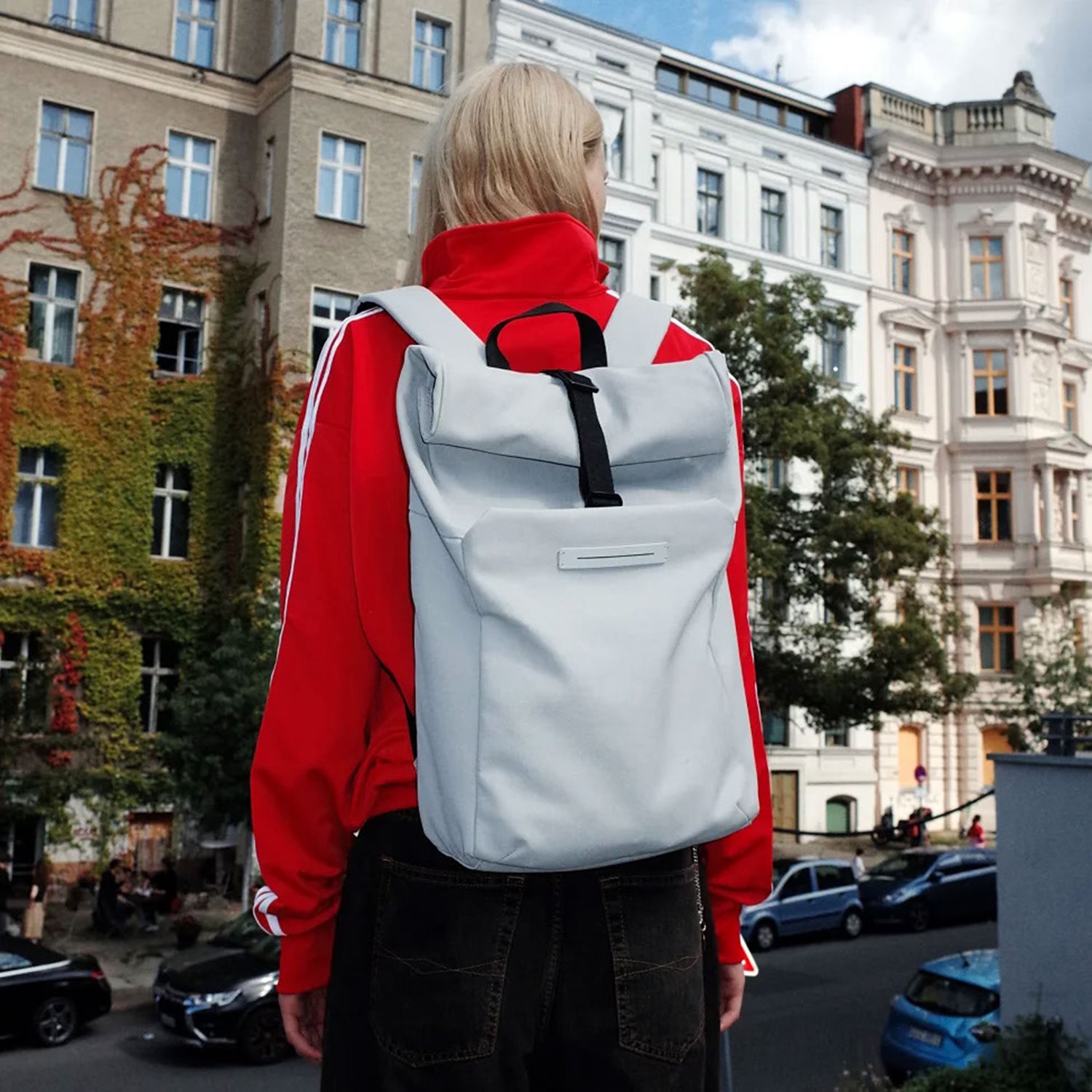 Horizn Studios SoFo Rolltop Backpack X light quartz grey
