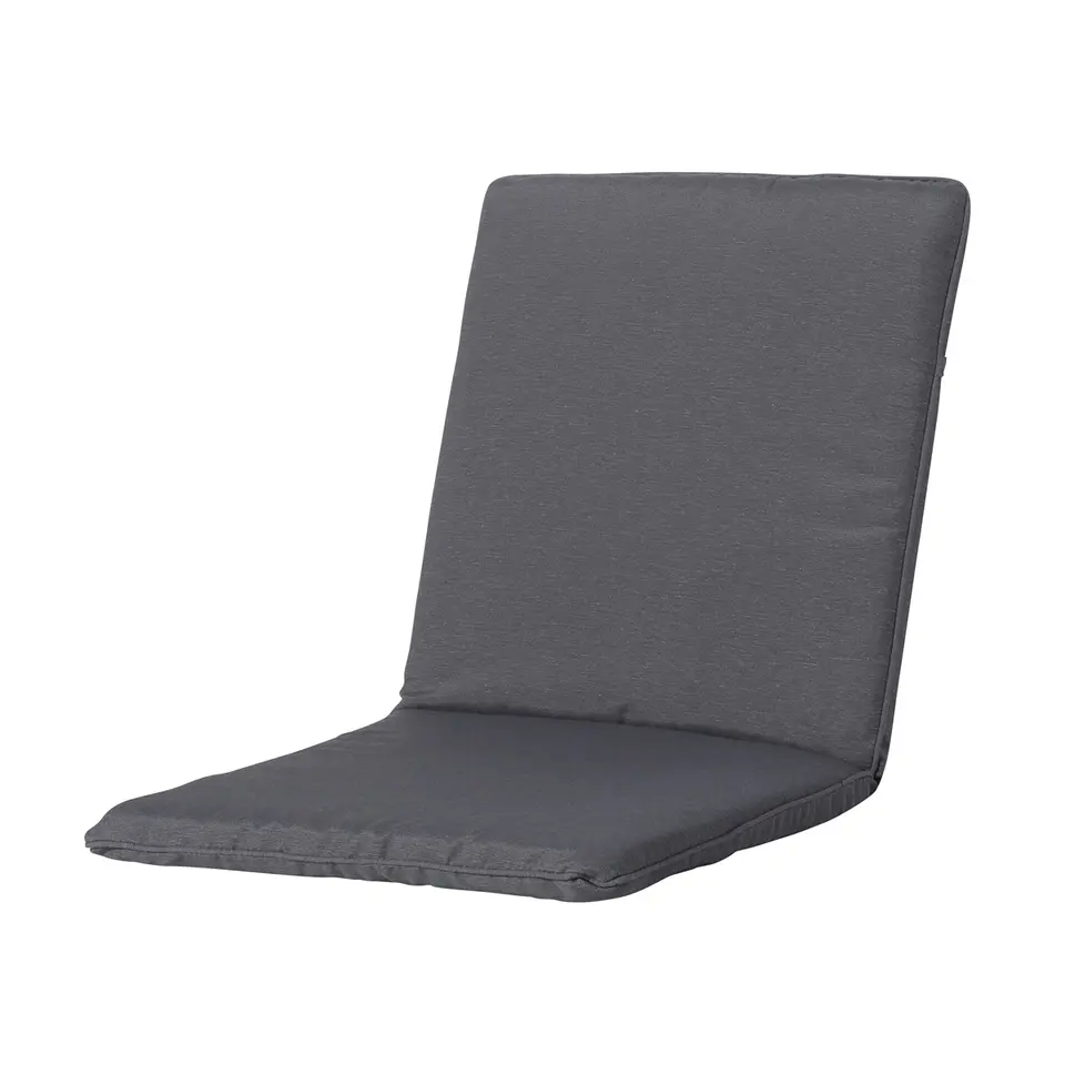 Madison - Stapelstoelkussen Panama grey - Ca. 97x49 cm - Set van 4