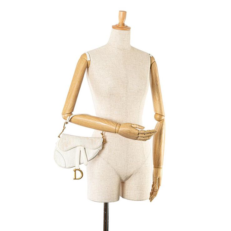 Dior Vintage Dior Saddle Bag Brown