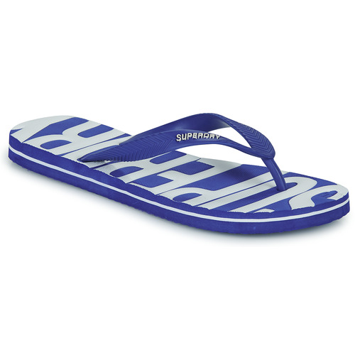 Superdry - VINTAGE VEGAN FLIP FLOP - Bleu/Blanc