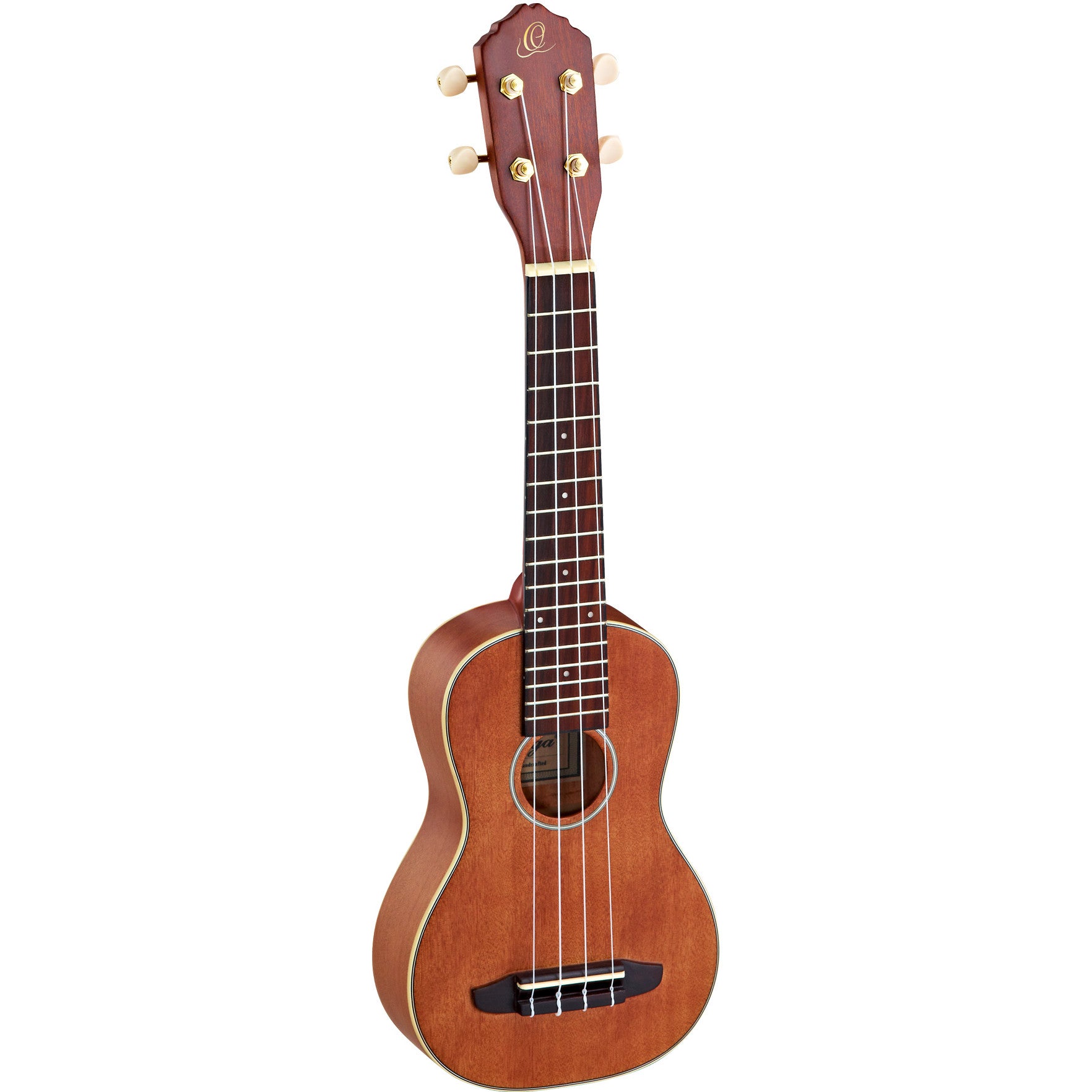 Ortega Root Series RU10 sopraan ukelele met gigbag