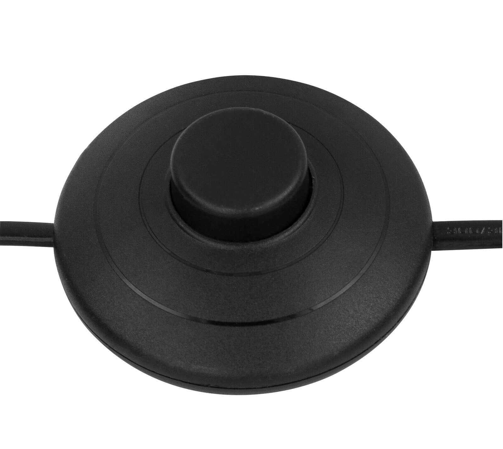 KADDY Stehlampe schwarz 58500, B/H/T: 74 x 204 x 70 cm, Metall, Textil