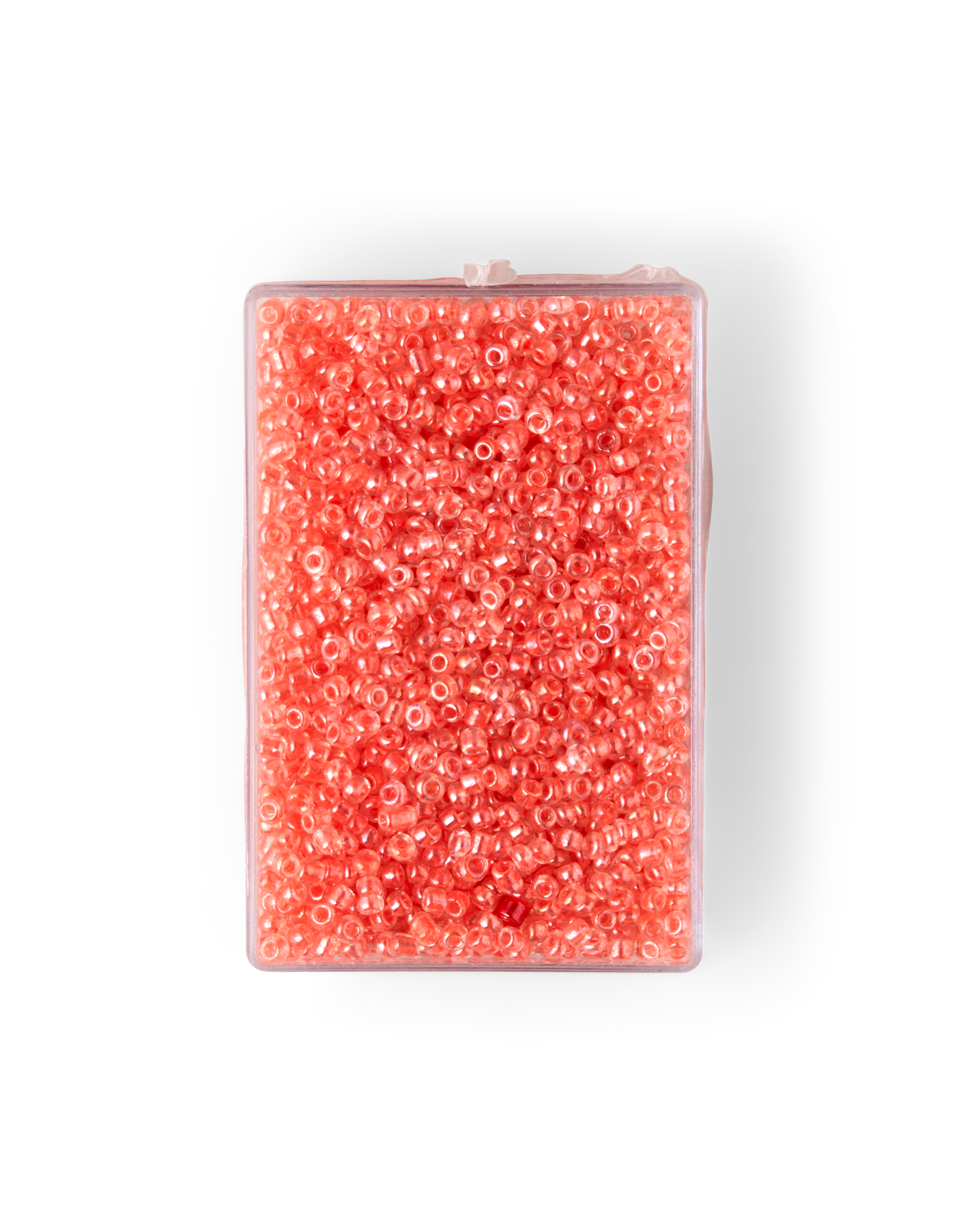 Glasperler | Glas. 2 x 1,5 mm. 25 g. | Peach