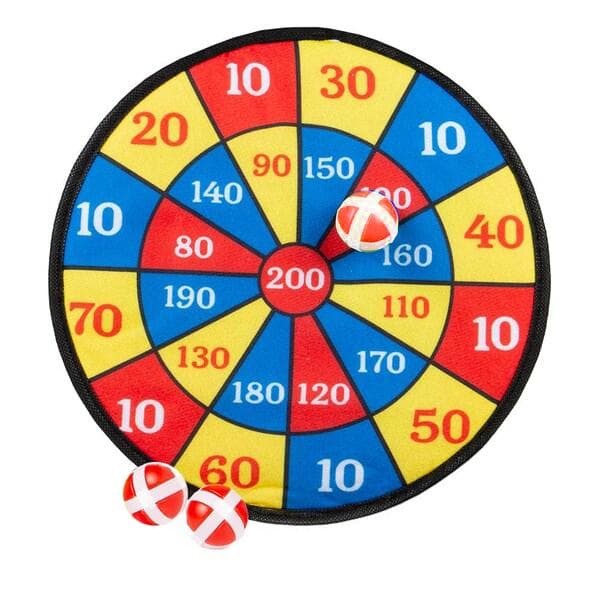 Darttavle med Borrelås - Dart / Piltavle