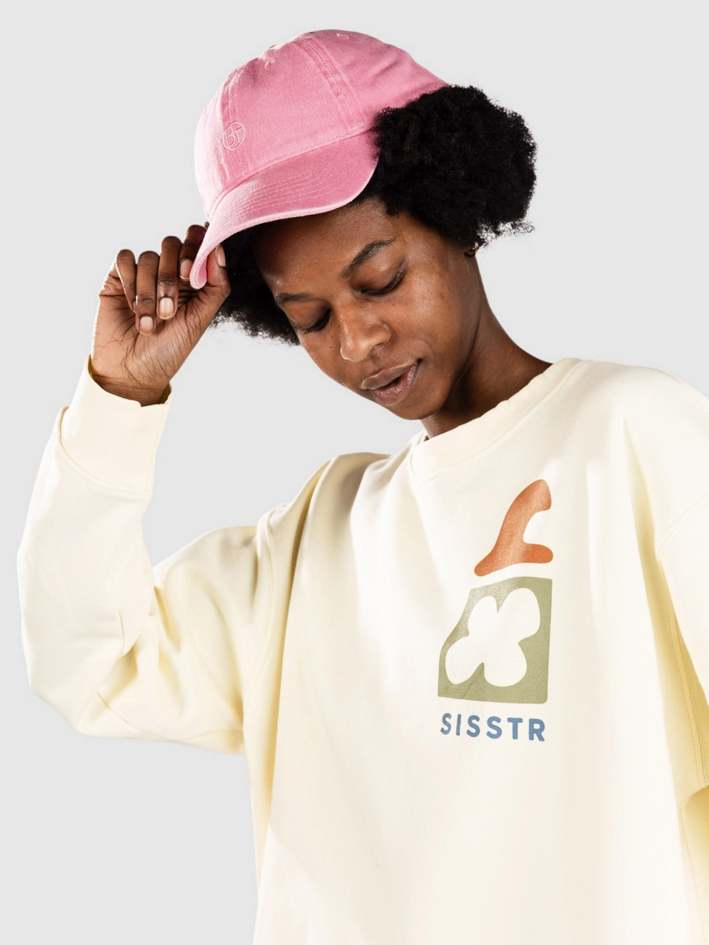 Sisstr Surf Crew Fleece Sweater sun