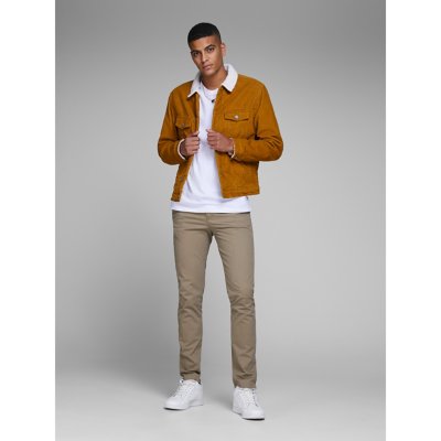 Pantalon chino homme Jjimarco Jjbowie Sa Noos MARRON JACK JONES
