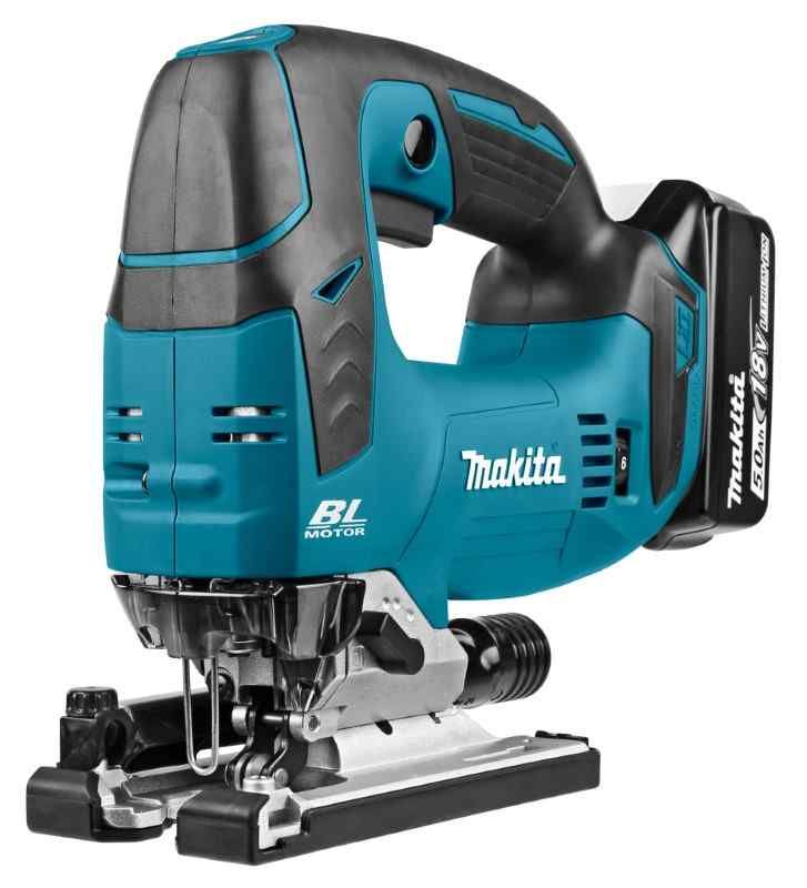 Makita DJV182RTJ 18V Li-ion accu decoupeerzaag set (2x5.0Ah) in Mbox - koolborstelloos