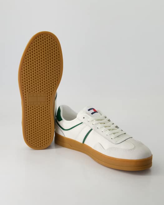 Tommy Hilfiger THE GREENWICH LEATHER Sneaker in Beige