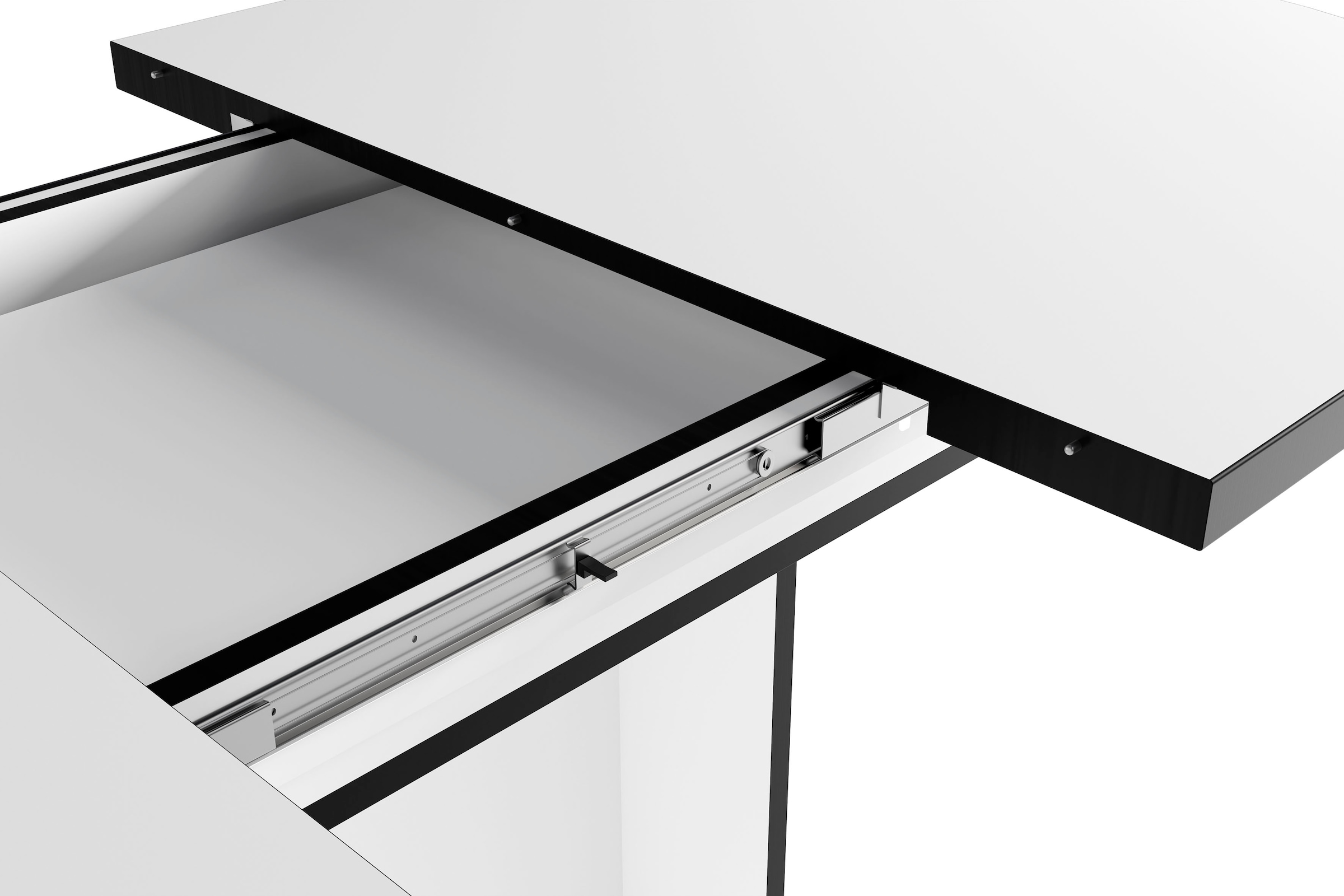 GOODproduct Essgruppe »Basel, Tischgruppe mit 4 Stühlen, Esstisch ausziehbar 140 - 180 cm« Set, Otto's DAUERTIEFPREIS, 5 Stk. tlg. BESTSELLER, Sitzgruppe, Tisch, Stühle, ovale Tischplatte, Säulentisch