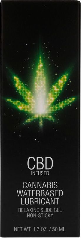CBD Cannabis Glijmiddel op Waterbasis - 50 ml