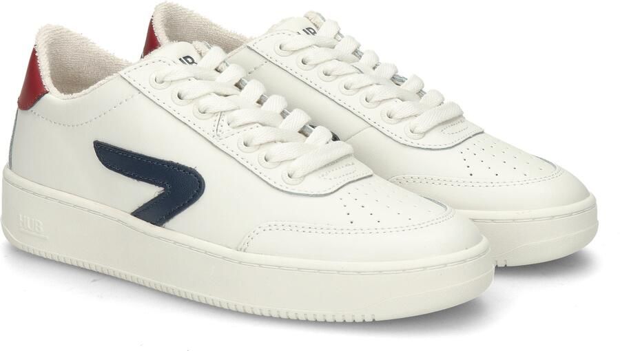Hub Baseline-w Lage sneakers Leren Sneaker Dames Wit