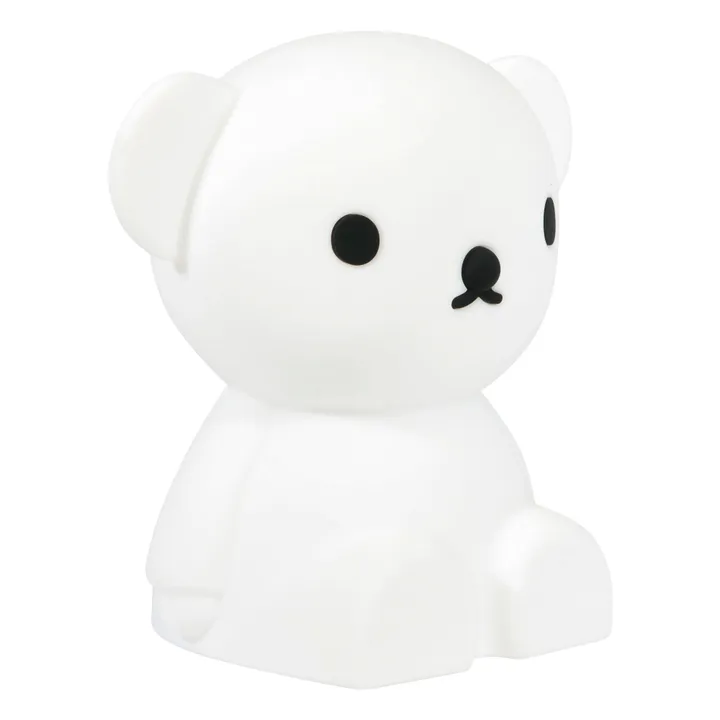 Mr Maria Veilleuse Boris en silicone souple | Blanc