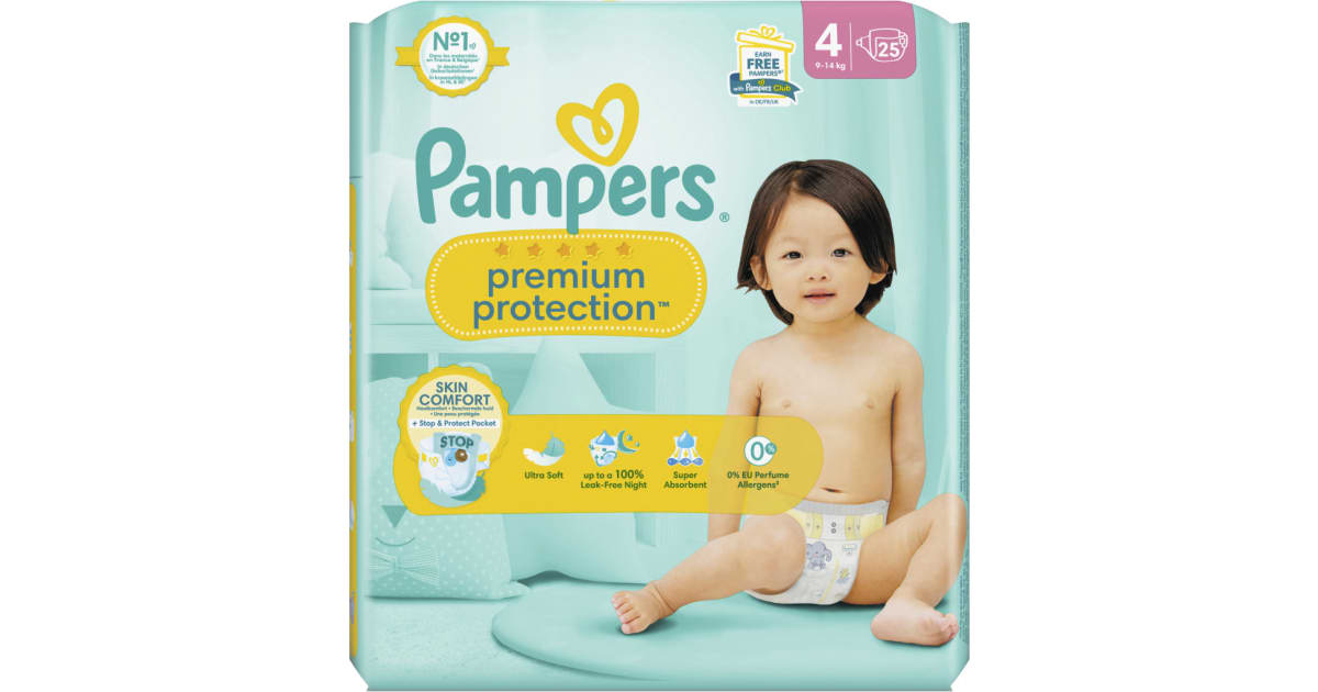 Pampers Premium Protection Größe 4