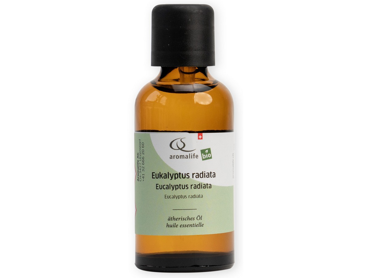 Aromalife Eukalyptus radiata<br>50 ml, Flasche, Ätherisches Öl, BIO