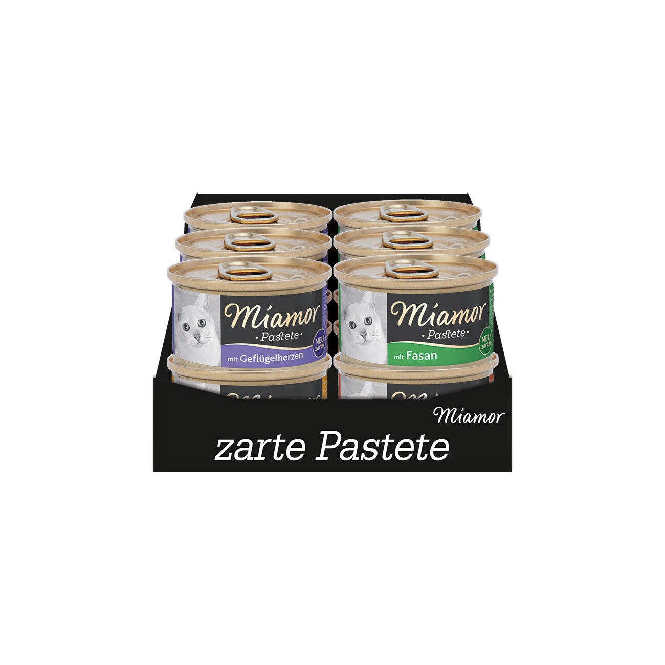 Miamor Pastete Multibox 12x85g Geflügel