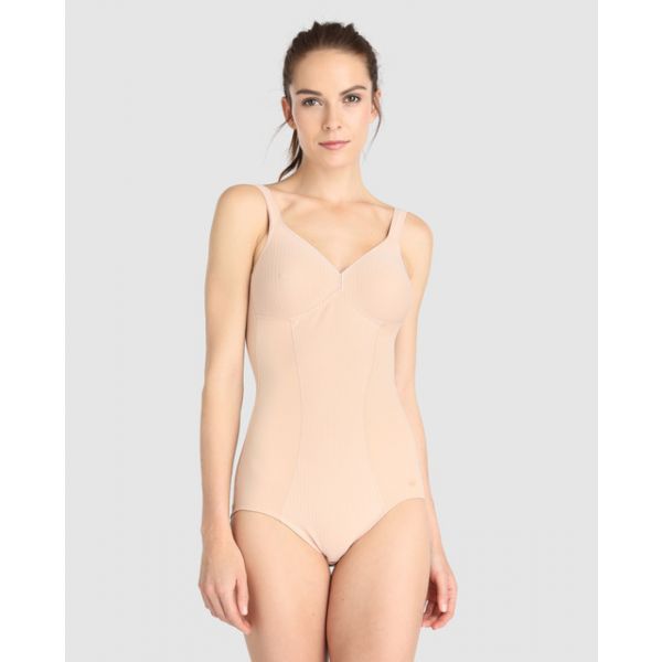 Triumph Body Adelgaçante Moder Soft Cott s/ Aro Bege 90 A23382391