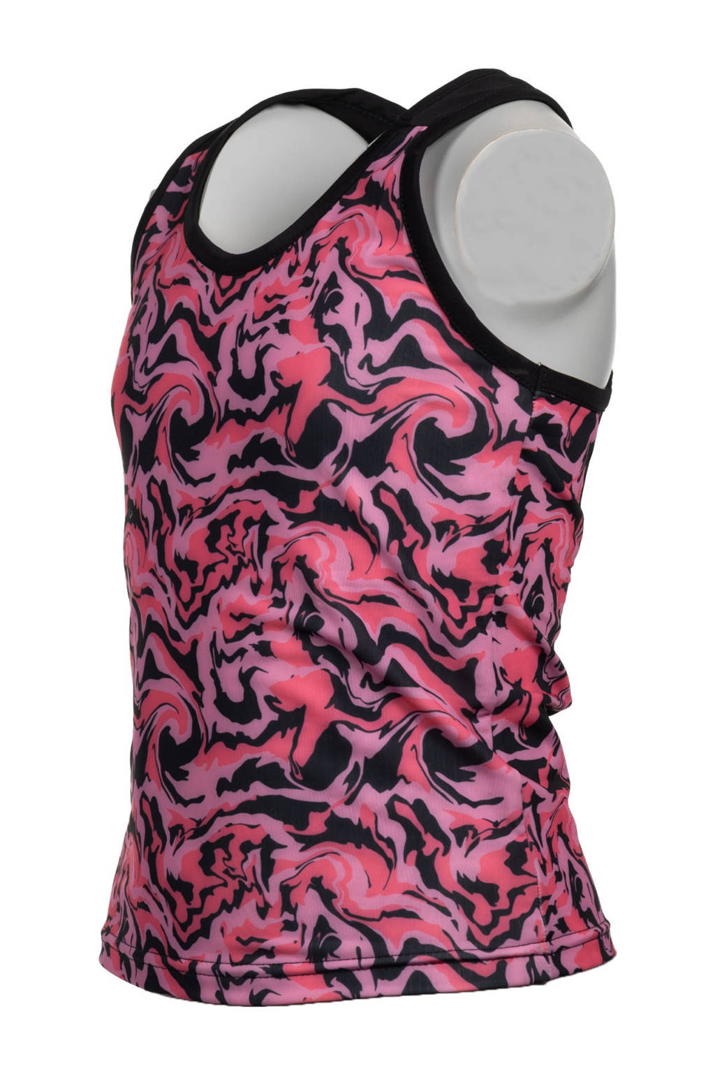 Papillon sporttop roze/zwart