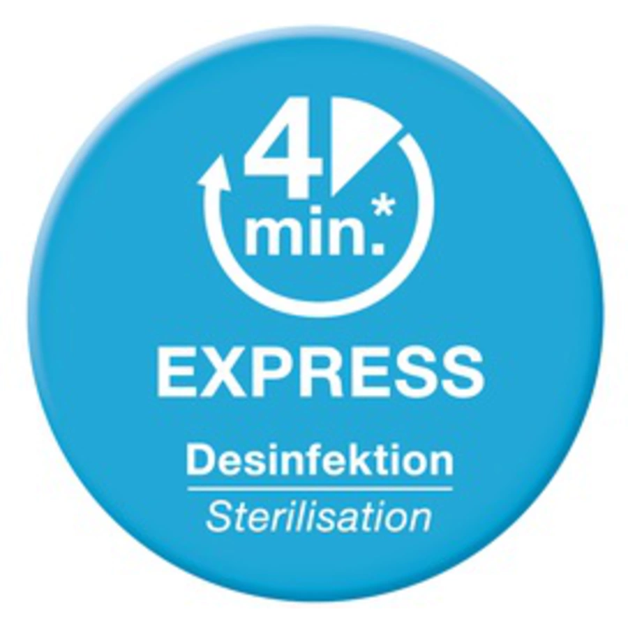 NUK Mikrowellen Dampf-Vaporisator Micro Express Plus für bis zu 4 Flaschen