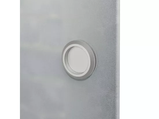 Porte double coulissante Verre