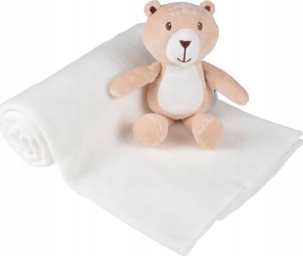 Douceur d`Interieur ESSENTIEL babyteppe i bomull med maskot