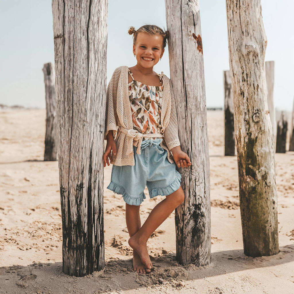 Your Wishes denim short Regina blue denim