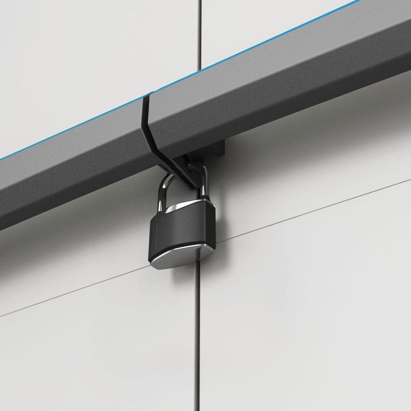 Keter - Recyclingkast - Split - Premium - 92 - cm - grijs - en - zwart