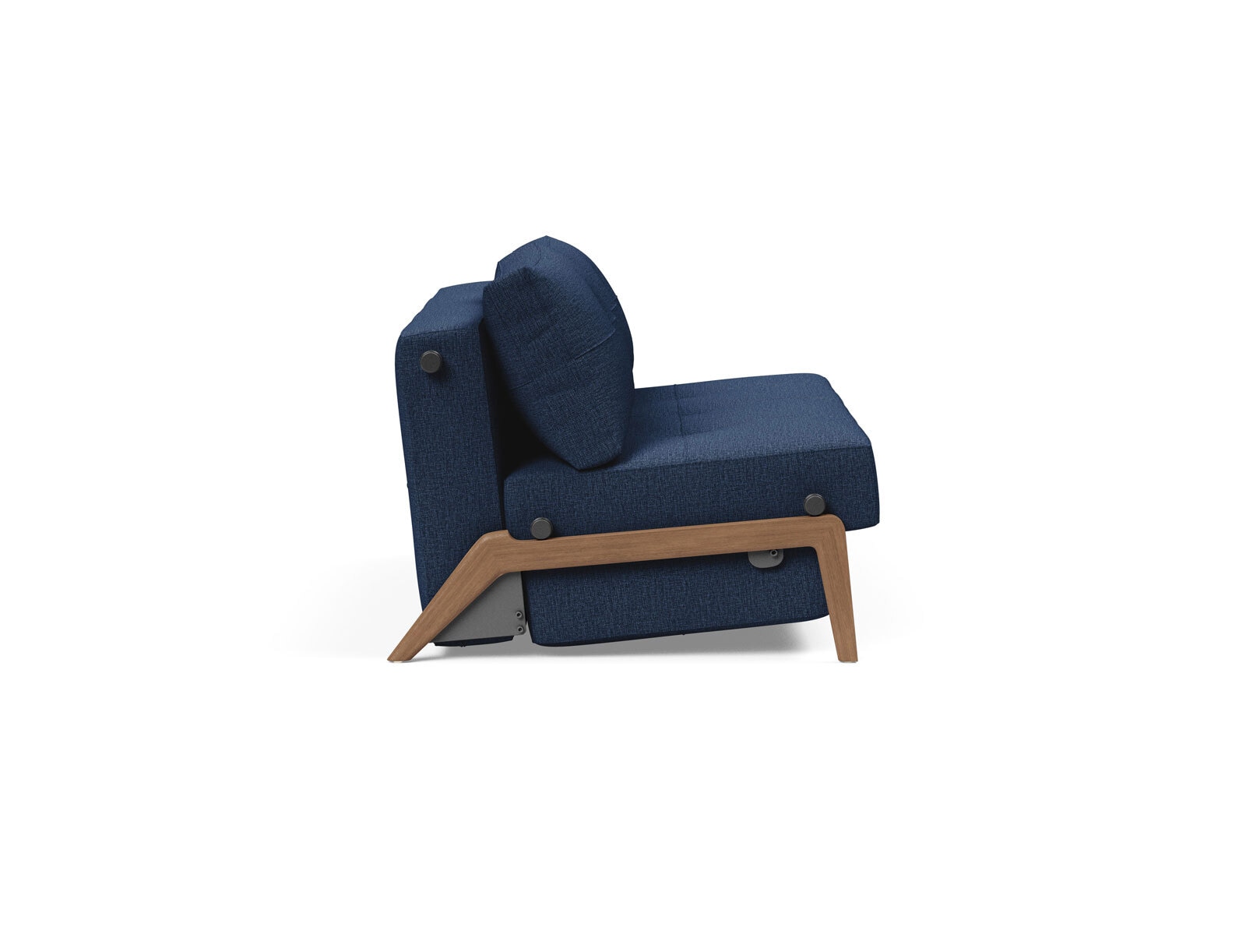 INNOVATION LIVING Schlafsofa KAROI Eiche natur /Mixed dance blue