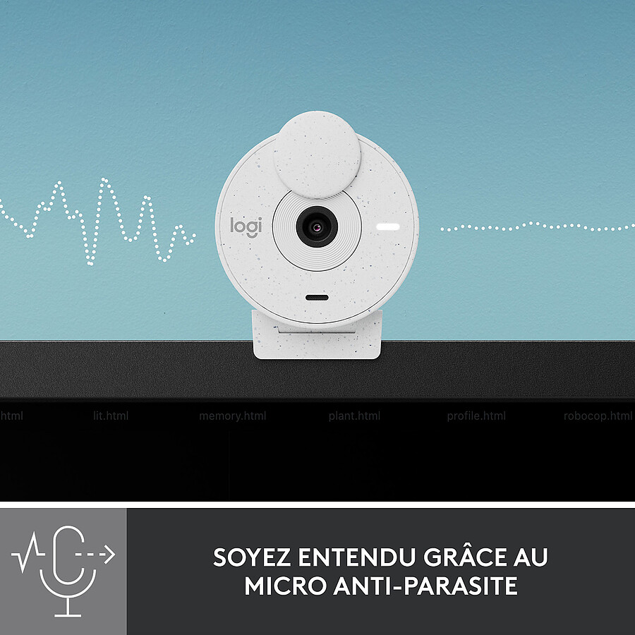 Logitech Brio 300 - Blanc
