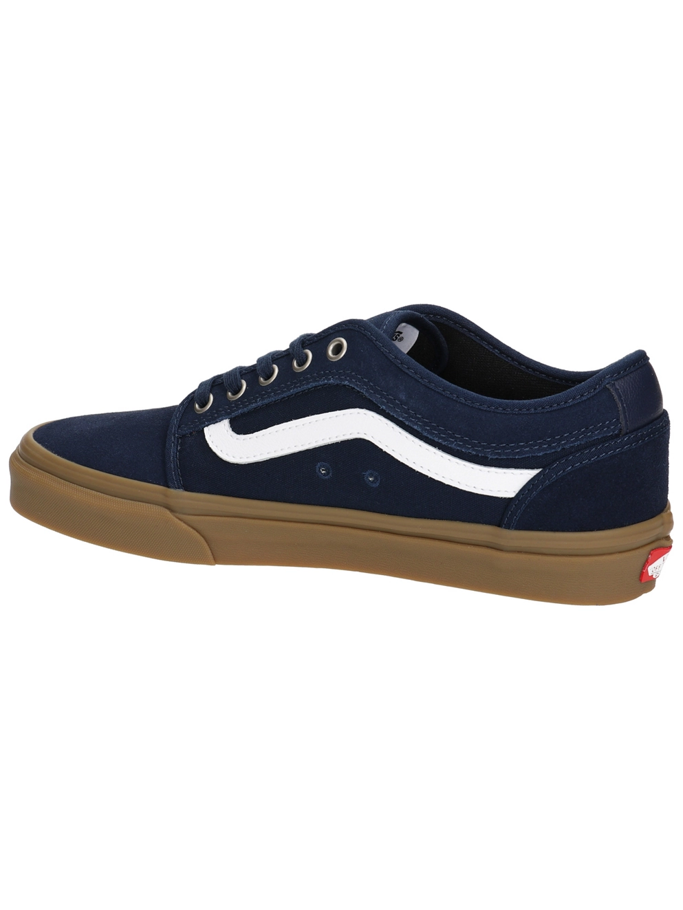 Vans Chukka Low Sidestripe Skate Shoes navy/gum