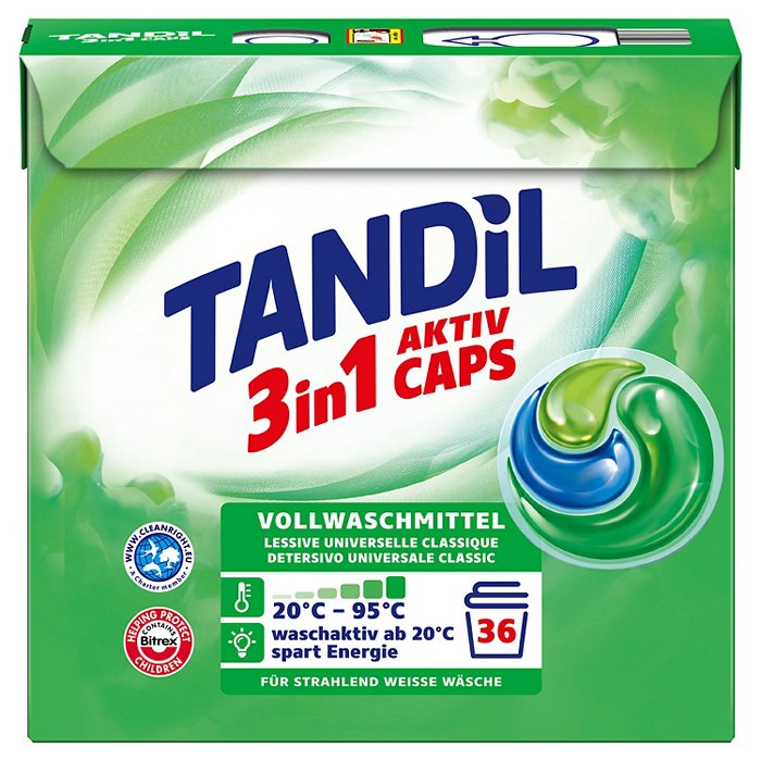 TANDIL Caps 3-in-1 36 Stück