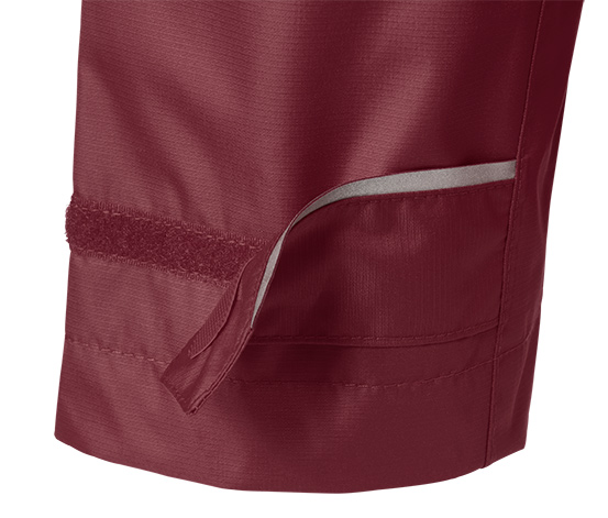 Regenjacke, weinrot
