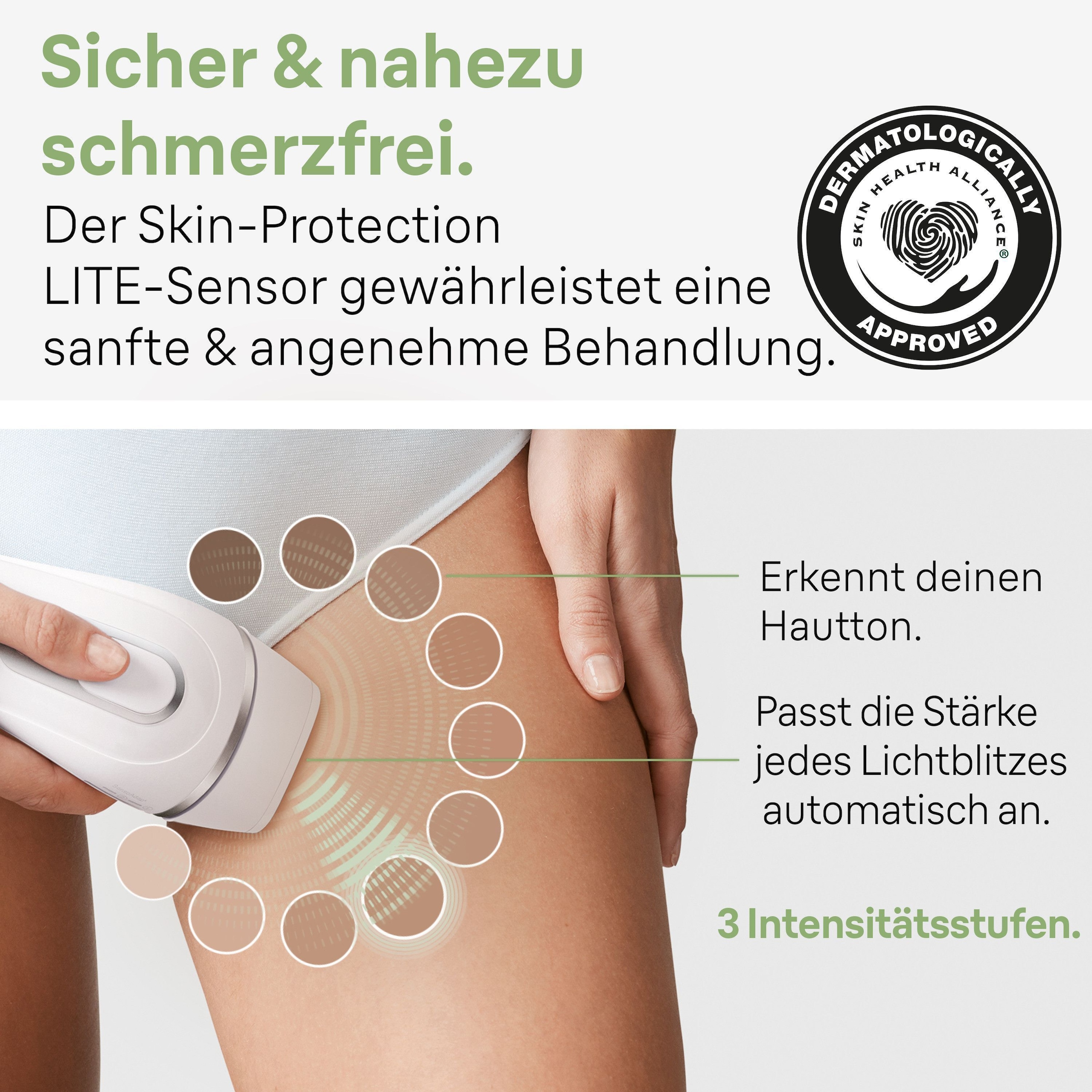 Braun IPL-Haarentferner »Silk·expert Pro 3 PL3136« pro Minute bis zu 100 Lichtimpulse 2 Aufsätze, Venus Rasierer, mit Aufbewahrungstasche