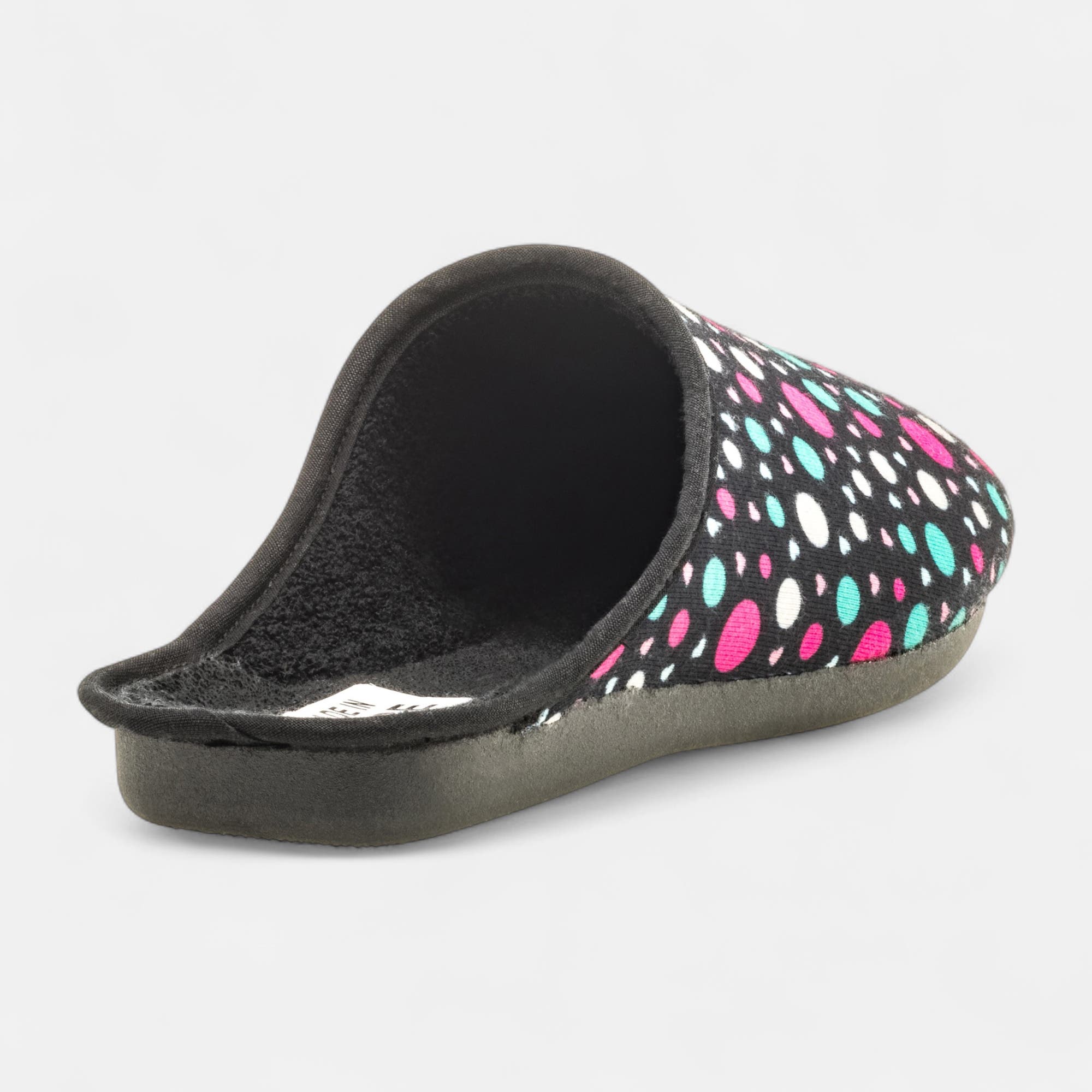 Pantoufles mules Femme noir