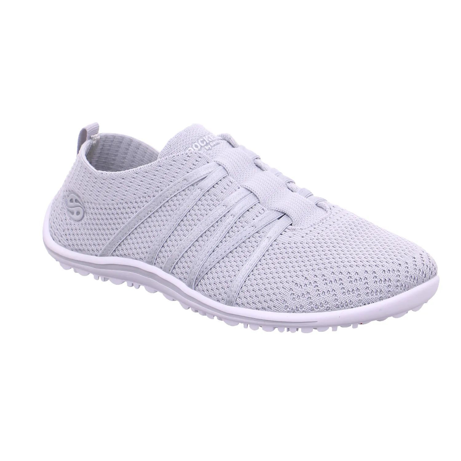DOCKERS Barfussschuh Hellgrau Textil  Barfuss-Schuh
